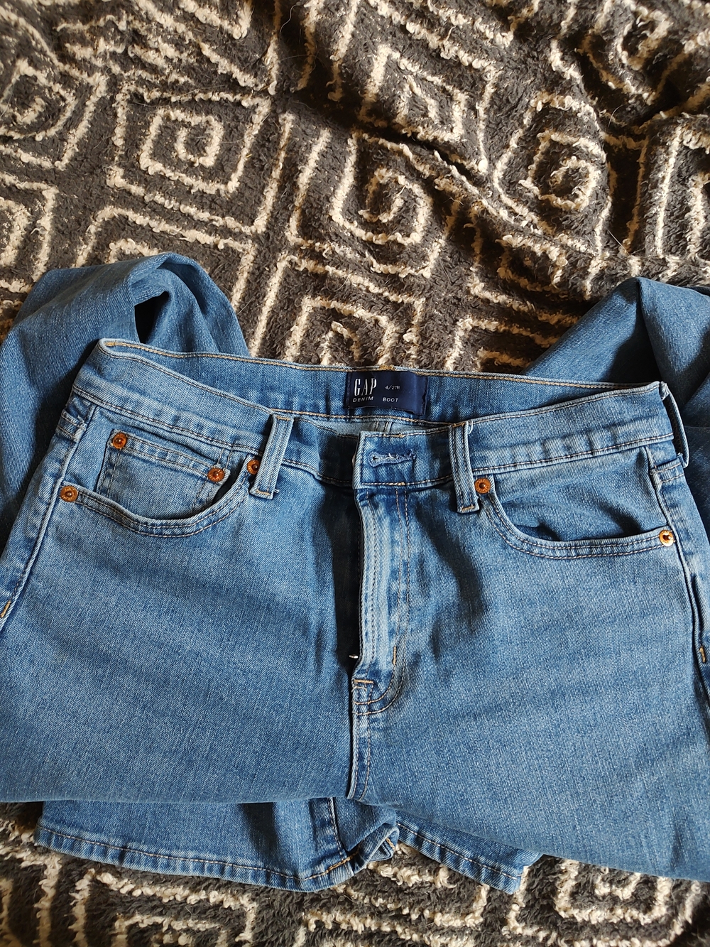 GAP Women's Bootcut Medium Blue Denim Jeans